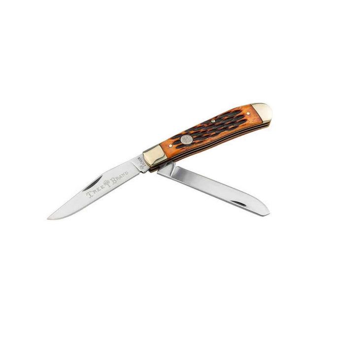 Boker Traditional Series Brown Jigged Trapper