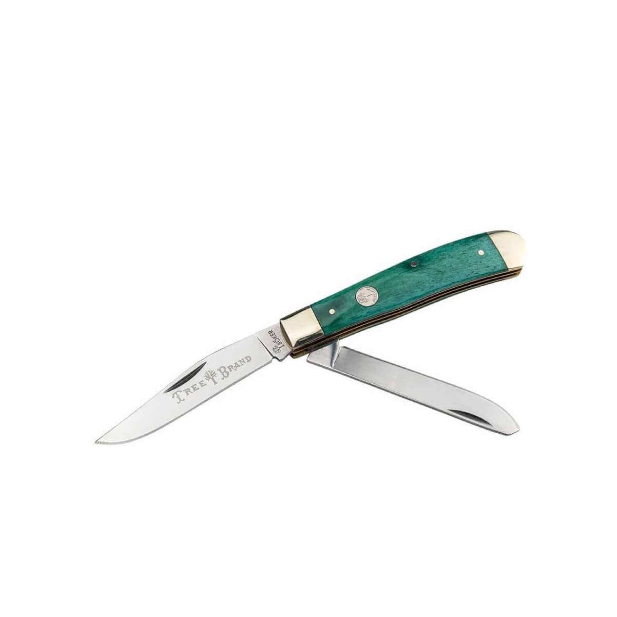 Boker 110829 - Traditional Series Smooth Green Trapper – Eagle Valley  Cutlery
