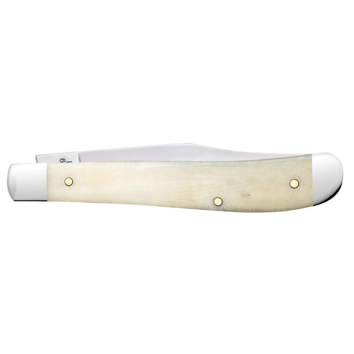 Case 13312 - Natural Bone Smooth Slimline Trapper (61048 SS)