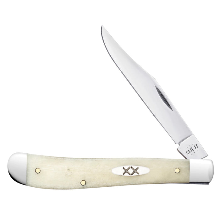 Case 13312 - Natural Bone Smooth Slimline Trapper