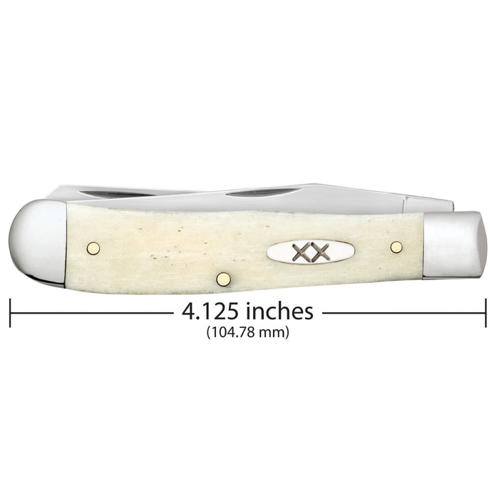 Case 13310 - Natural Bone Smooth Trapper (6254 SS)