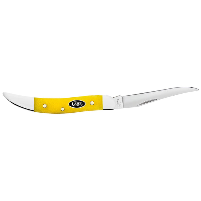 Case 20035 - Yellow Smooth Bone Small Texas Toothpick (610096 SS)
