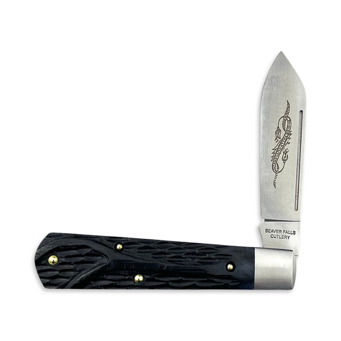 Beaver Falls Cutlery Co. Reverse Worm Groove Handle