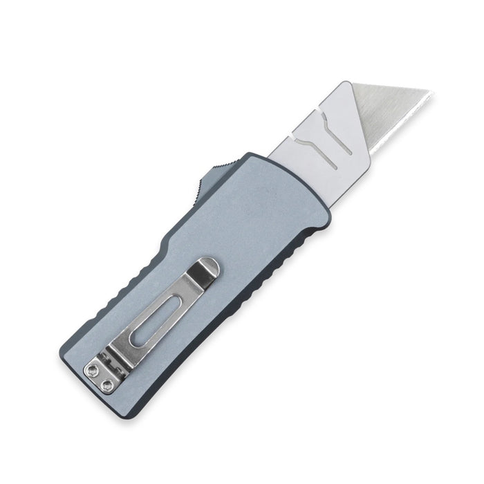 CobraTec OTF Utility Knife - Grey