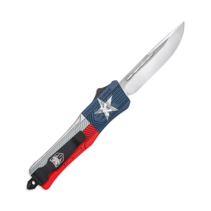 CobraTec Large CTK-1 Cerakote Texas Flag - Drop Not Serrated