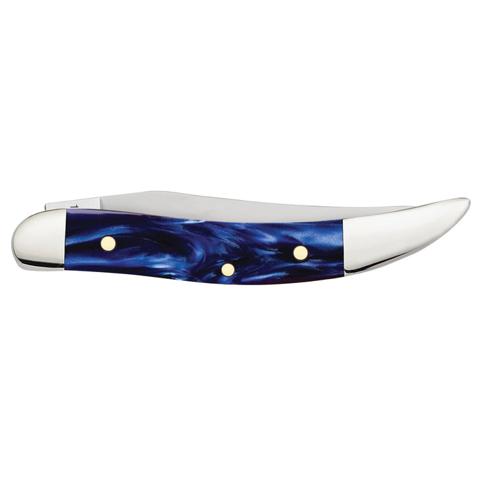 Case 23437 - SparXX Blue Pearl Kirinite Smooth Small Texas  Toothpick (1010096 SS)