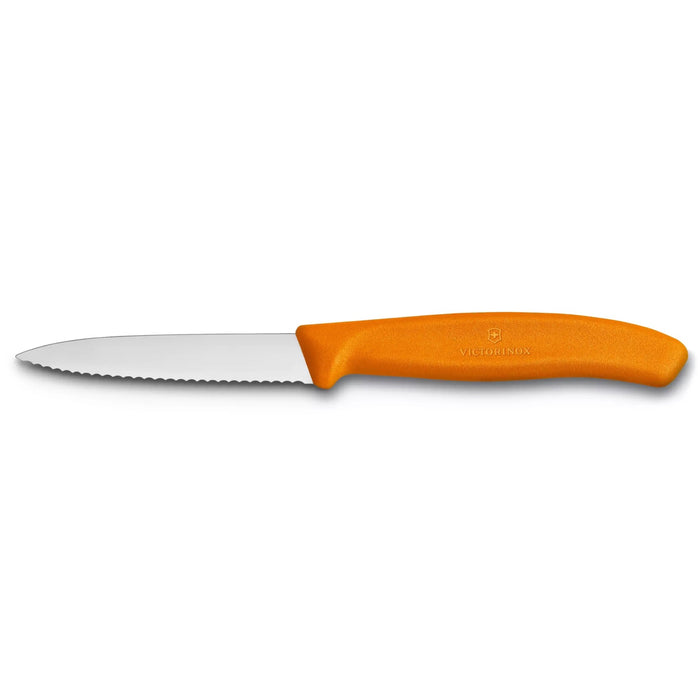 Victorinox Orange 3.25" Serrated Paring Knife