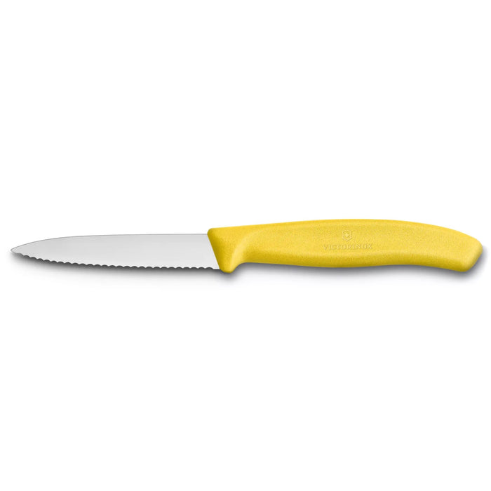 Victorinox Yellow 3.25" Serrated Paring Knife