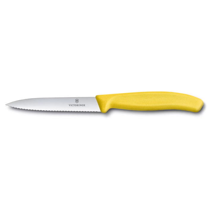 Victorinox Yellow 4" Serrated Paring Knife