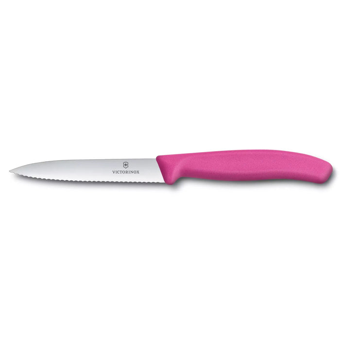 Victorinox Pink 4" Serrated Paring Knife