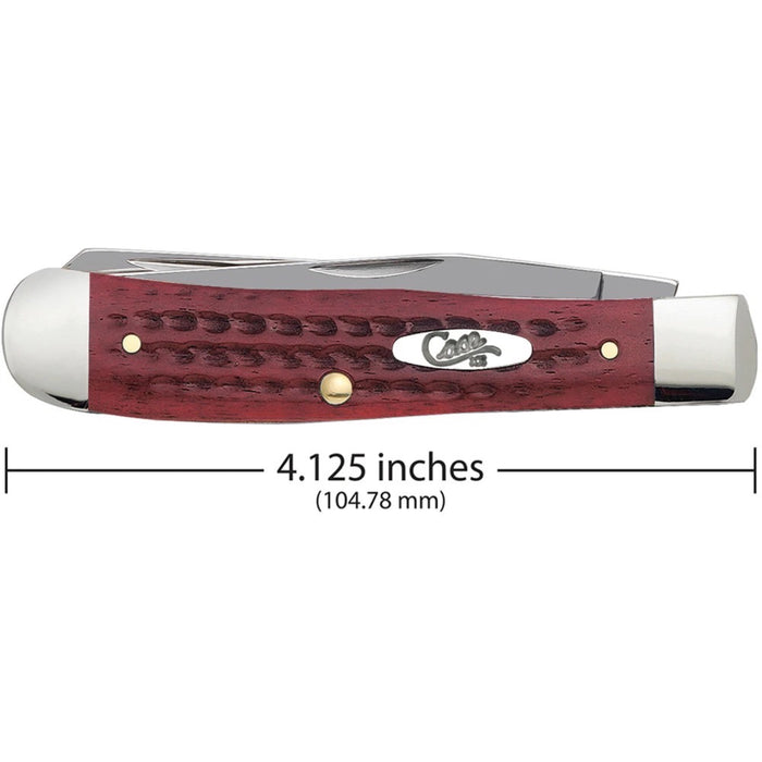 Case 783 - Pocket Worn Old Red Bone Corn Cob Jig Trapper (6254 SS)