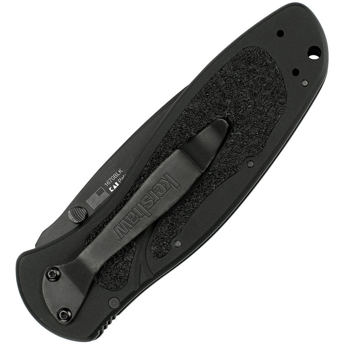 Kershaw 1670BLK - Blur Black Aluminum Black Blade