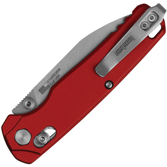Kershaw Bel Air Aluminum Red Stonewash