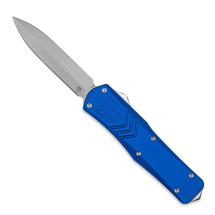 CobraTec Large FS-X Gen II Blue - Dagger Not Serrated