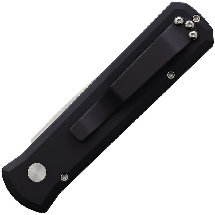 Pro-Tech 721-MOP - Auto Godson Black Aluminum Mother of Pearl Button 20CV