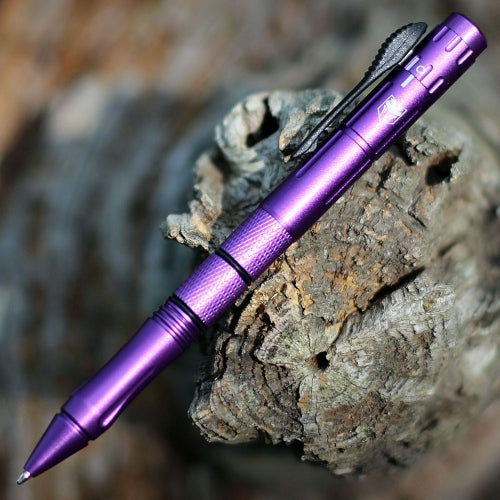 Cobra Tec Purple OTF Pen Knife - Drop Point