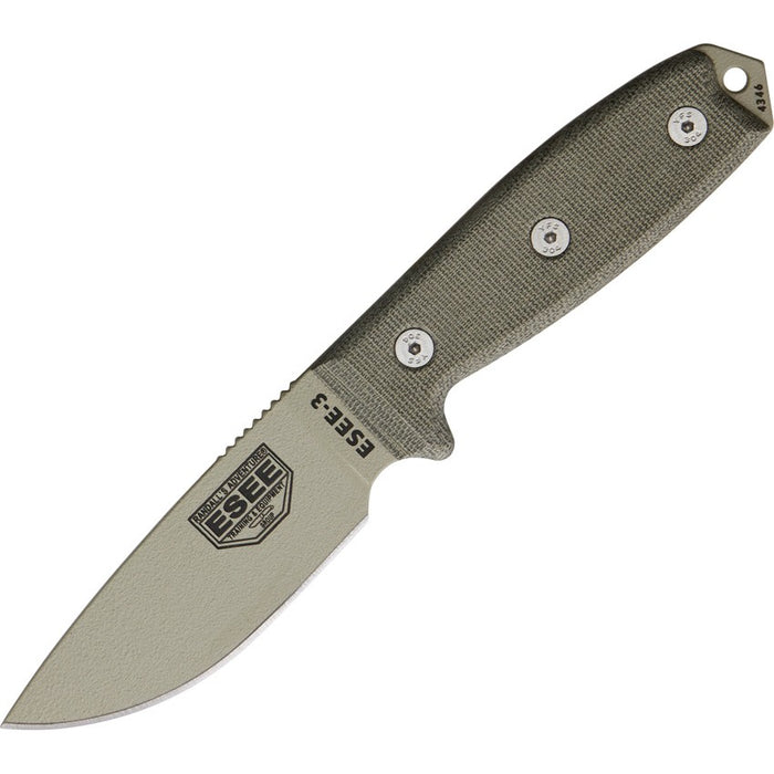 ESEE 3P-DT - Model 3 Desert Tan