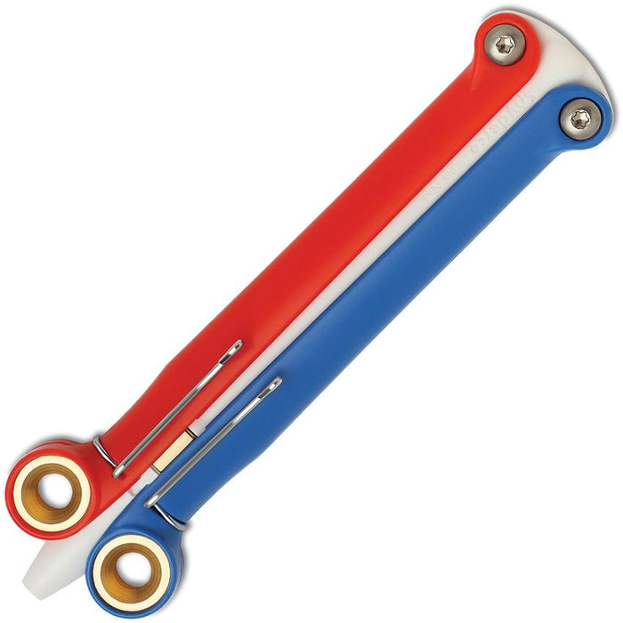 Spyderco BaliYo Red/White/Blue