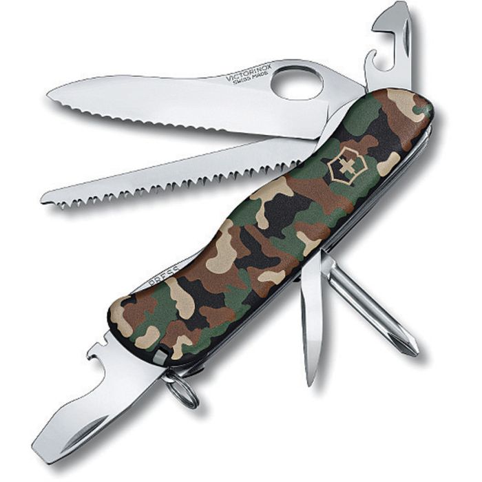 Victorinox Swiss Army One-Handed Trekker Camo