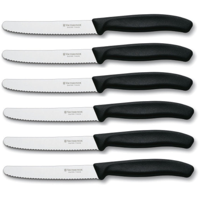 Victorinox Swiss Classic 4" 6pc Tomato and Table Knife Set