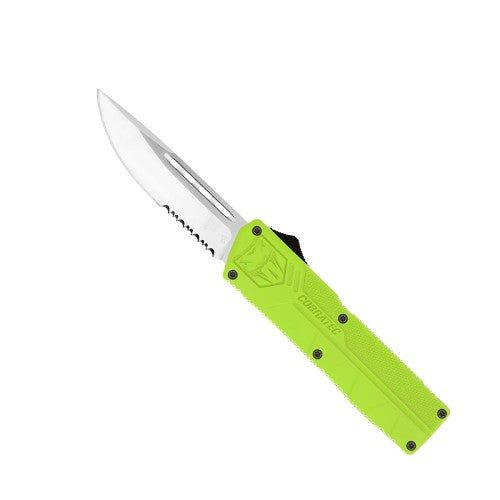 CobraTec Lightweight Zombie Green - Drop Serrated