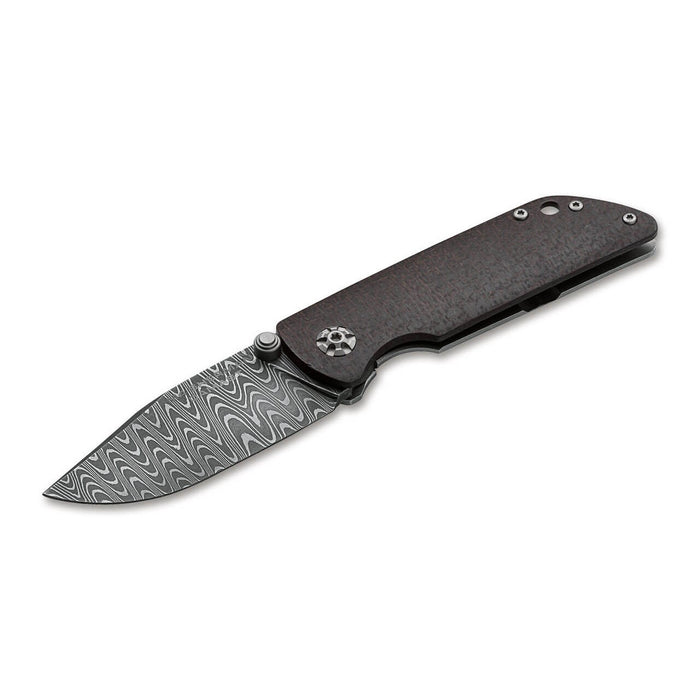 Boker M4 Sherman-Damascus Micarta Framelock