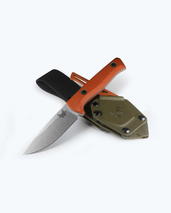 Benchmade SlipRidge Fixed Combo Rust Orange G10
