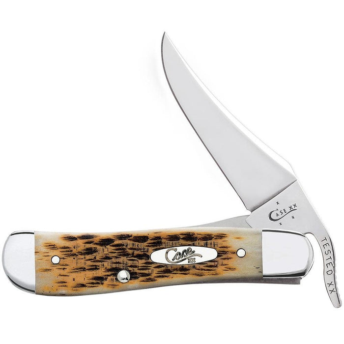 Case 00260 - Amber Peach Seed Jig Russlock (61953L SS)