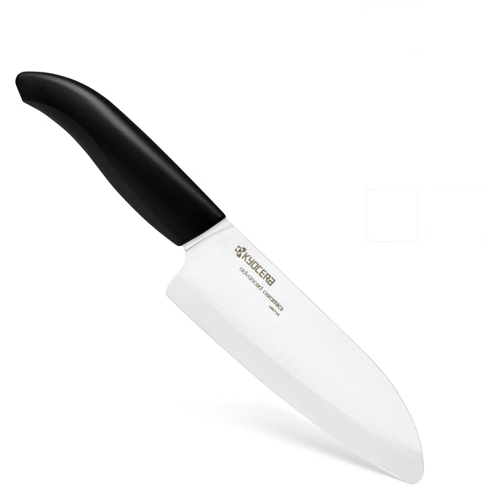 Kyocera Revolution 5.5" Santoku Knife - Black Handle