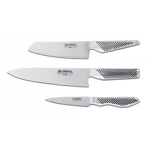 Global Classic 3 Piece Set - Chef, Vegetable, Paring