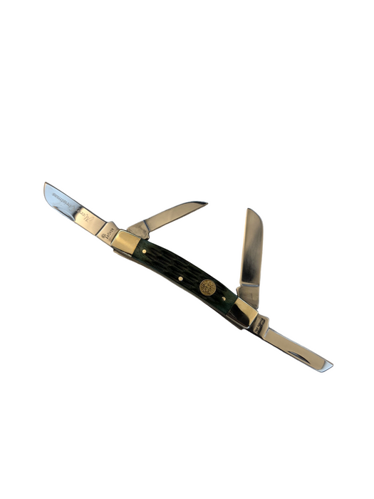 Boker Congress Green Jigged Bone- Merry Christmas