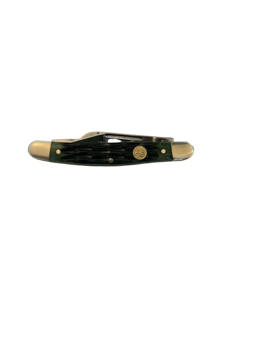 Boker Medium Stockman Green Jigged Bone- Merry Christmas