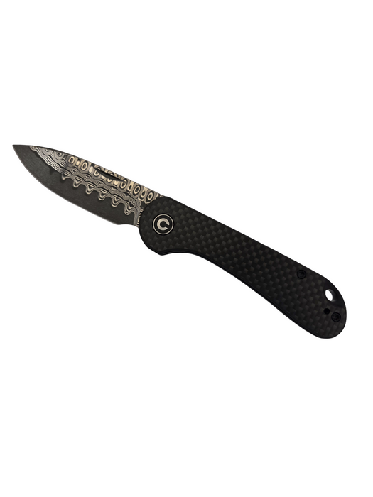 Civivi C18062AJ-DS1 - Elementum Slip Joint Damascus