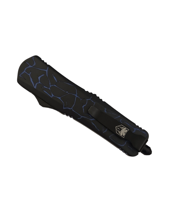 CobraTec Medium FS-3 Fractured Cerakote Black/Blue