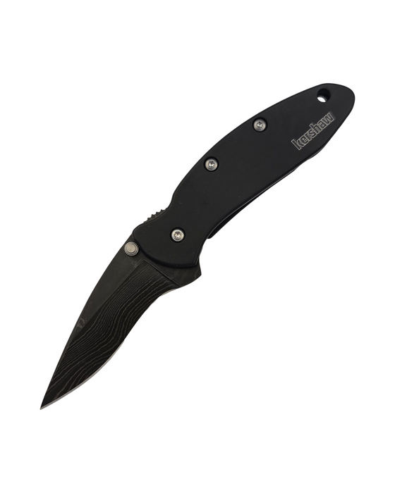 Kershaw Chive Black Damascus