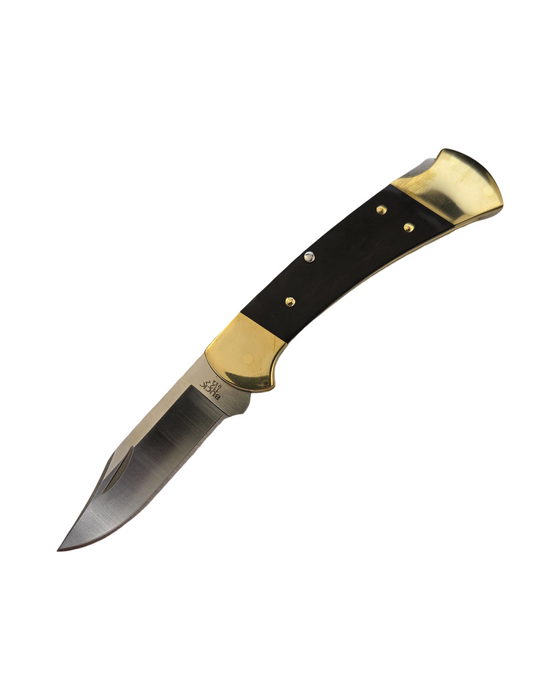 Buck 112BRS19-B - 112 Slim Heritage Elite- Brass