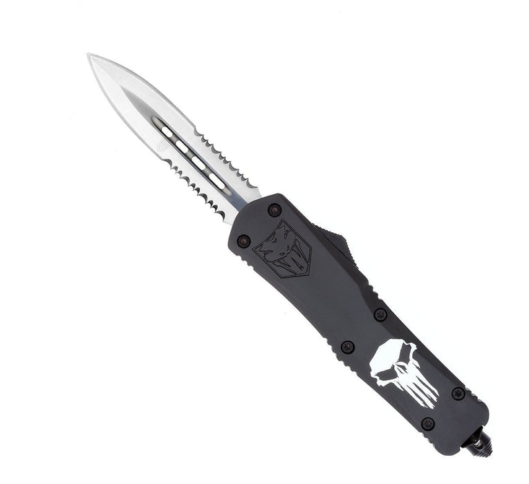 CobraTec Large FS-3 Punisher - Dagger 2-Sided Serrated