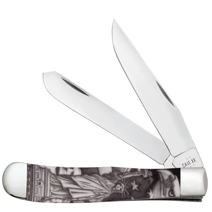 Case 10677 - Statue of Liberty CCI White Synthetic Trapper (4254 SS)