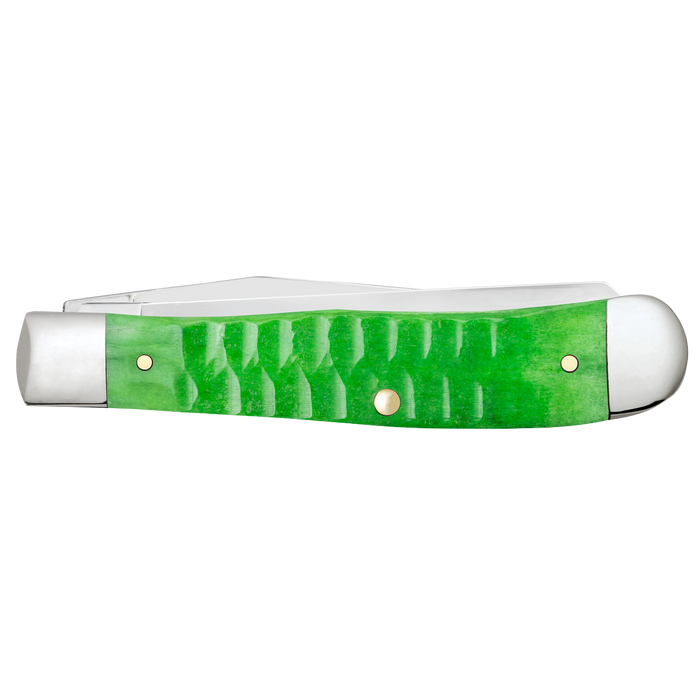 Case 81440 - Bright Green Bone Gator Jig Trapper (6254 SS) FPR