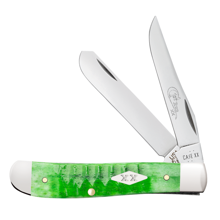 Case 81441 - Bright Green Bone Gator Jig Mini Trapper (6207 SS) FPR