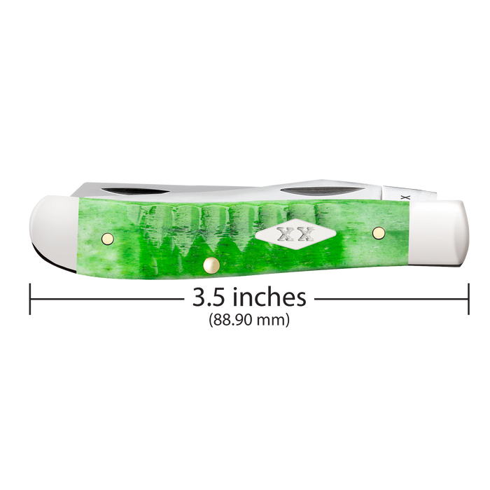 Case 81441 - Bright Green Bone Gator Jig Mini Trapper (6207 SS) FPR