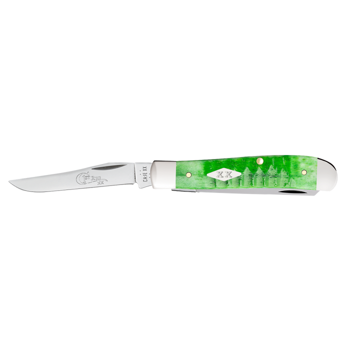 Case 81441 - Bright Green Bone Gator Jig Mini Trapper (6207 SS) FPR