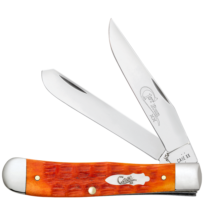 Case 87530 - Tequila Sunrise Bone Crandall Jig Trapper (6254 SS) FPR