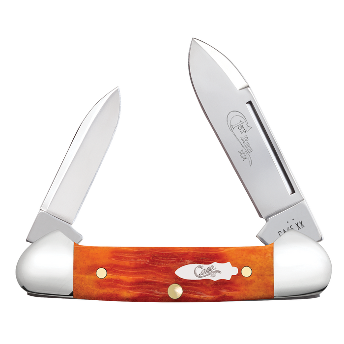 Case 87535 - Tequila Sunrise Bone Crandall Jig Baby Butterbean (62132 SS) FPR