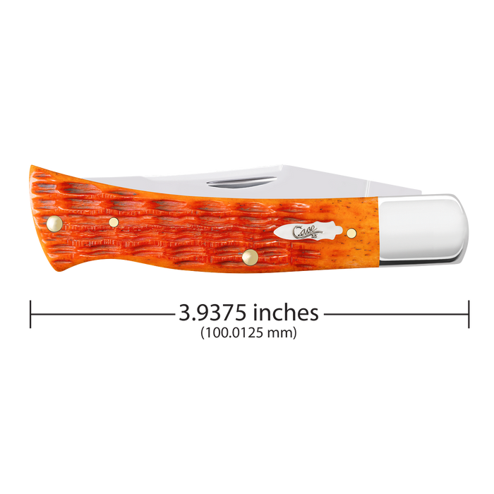 Case 87536 - Tequila Sunrise Bone Crandall Jig Case Axe Handle (BR61135 SS) FPR