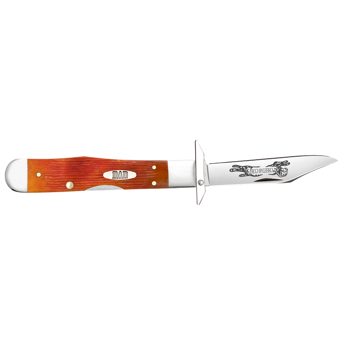 Case 13363 - Father's Day Tequila Sunrise Bone Barnboard Jig Cheetah Cub (611 1/2L SS)