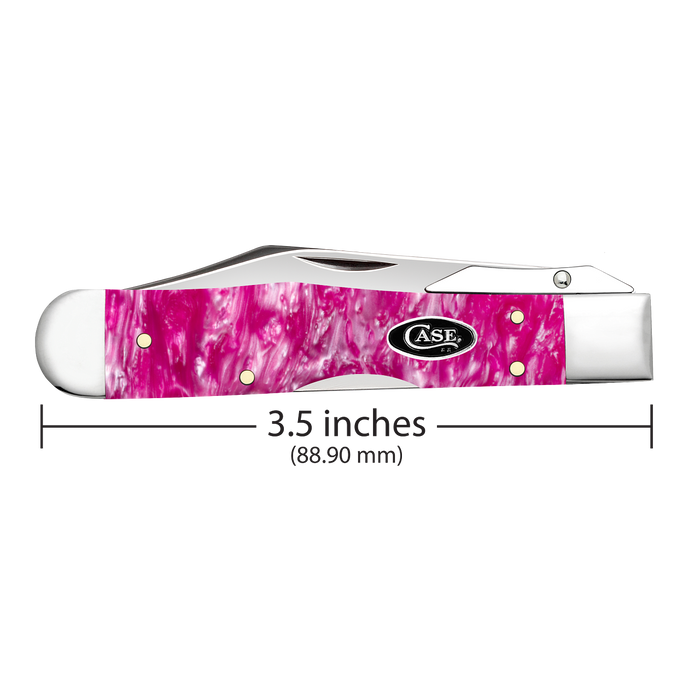 Case 16166 - Pink Crackle Kirinite Smooth Cheetah Cub (1011 1/2L SS)