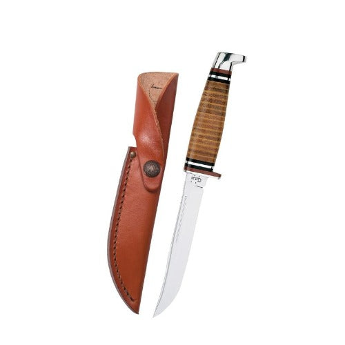 Case Leather Hunter 316 5 SS with Leather Sheath