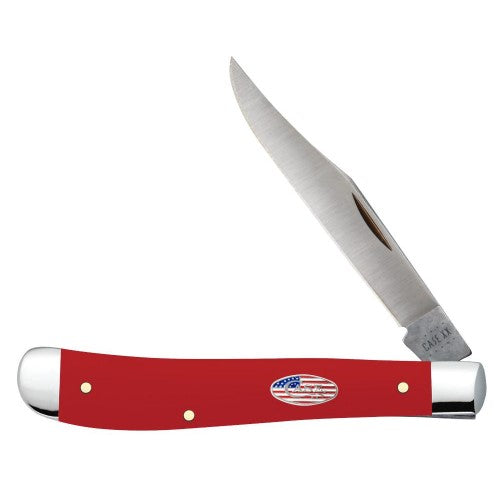 Case 13459 - AW Red Synthetic Slimline Trapper