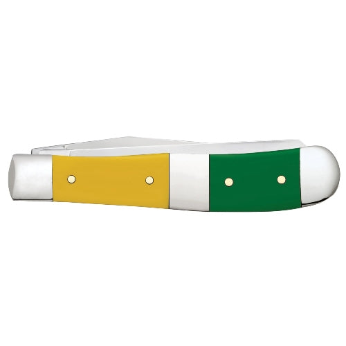 Case 15787 - John Deere Green/Yellow Synthetic Smooth Trapper